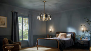 image of bedroom lighting